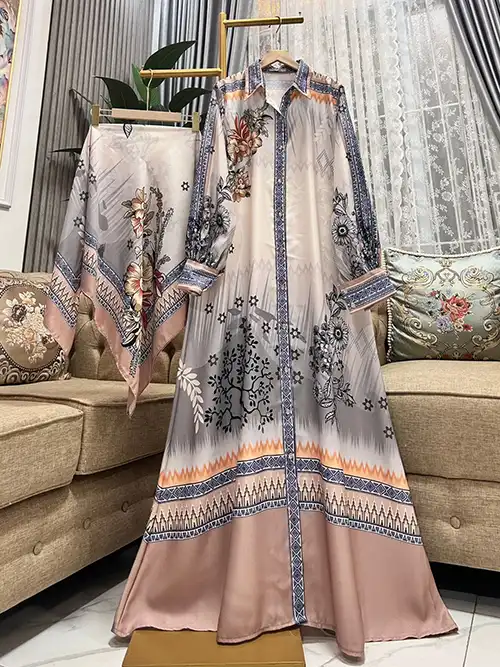 Grosir Gamis Set Hijab Persegi Printed_02