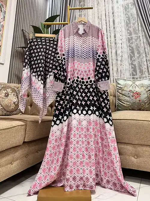 Grosir Gamis Set Hijab Persegi Printed_15