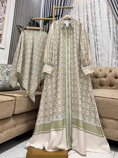 Grosir Gamis Set Hijab Persegi Printed_17